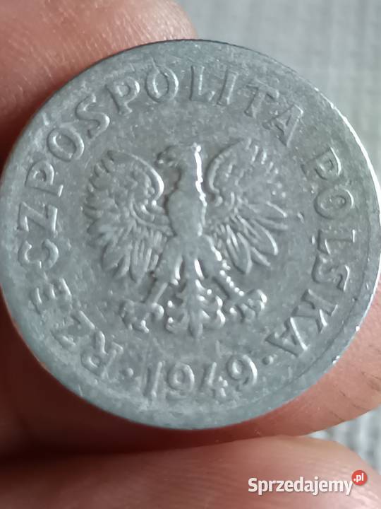 Sprzedam monete 50 groszy 1949 mala skretka nnn lubelskie Chełm