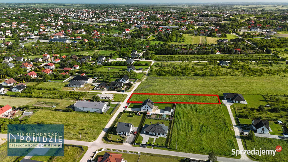 Działka budowlana 25 ar BuskoZdrój 103m Busko-Zdrój