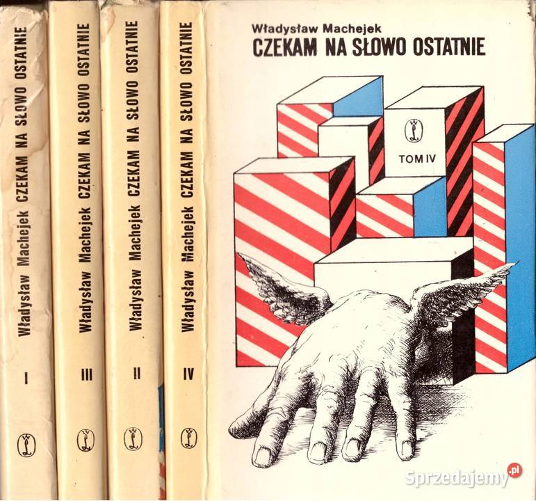 MACHEJEK CZEKAM NA SŁOWO OSTATNIE tomy 4 fa Goleniów