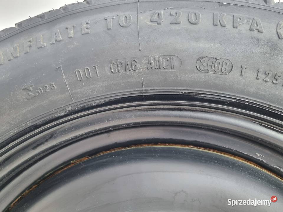 KOŁO DOJAZDOWE ZAPASOWE Ford C Focus Mk2 II Chełm