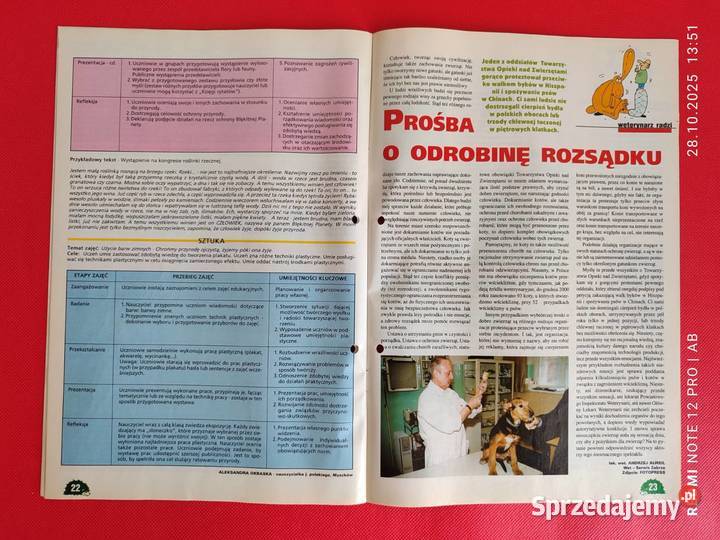 Zielona Liga 2001 5460 miesięcznik przyroda Antykwariat sprzedam