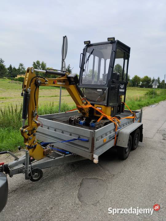 Minikoparka bez operatora z dostawą Gdańsk i Pozostałe sprzedam