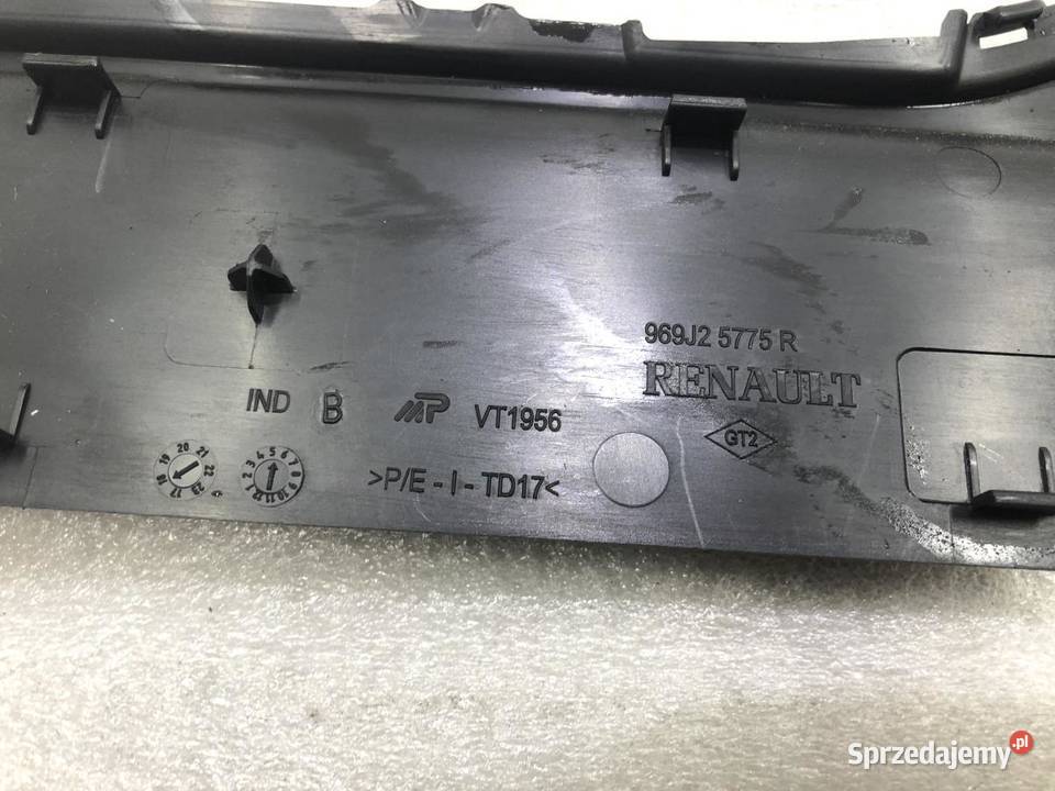 OSŁONA TUNELU 969J25775R DACIA DUSTER II