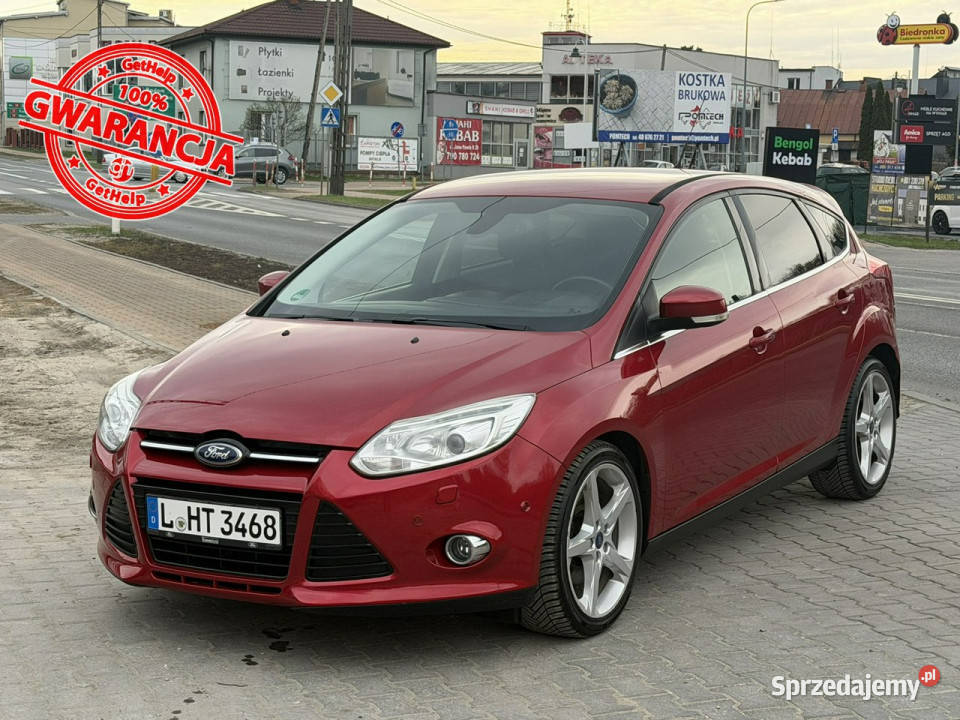 Ford Focus Titanium 16i 150 Manual Full Opłacony światła przeciwmgielne Focus