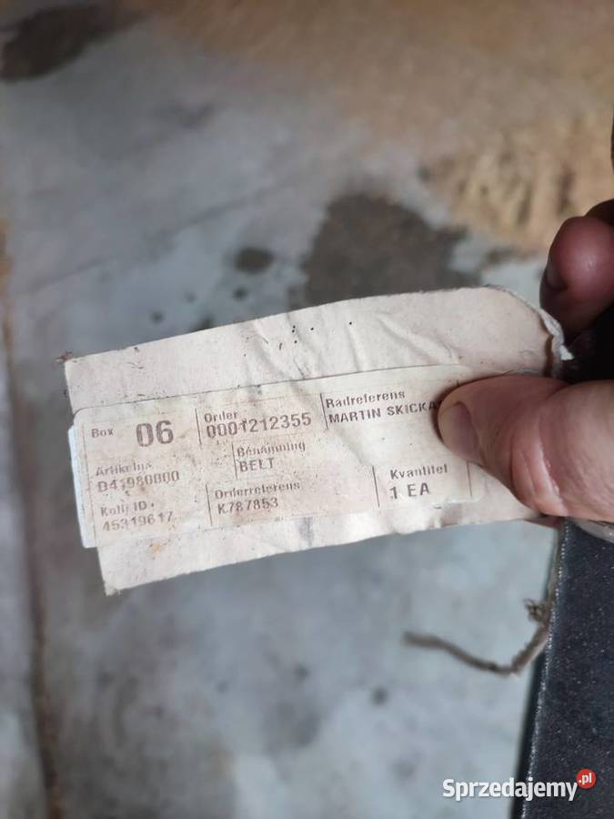 Napędu młocarni do kombajnu zbożowego marki Do kombajnów Głowno