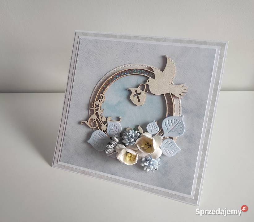 Kartka na Pamiątkę Chrztu Świętego z łódzkie Łódź