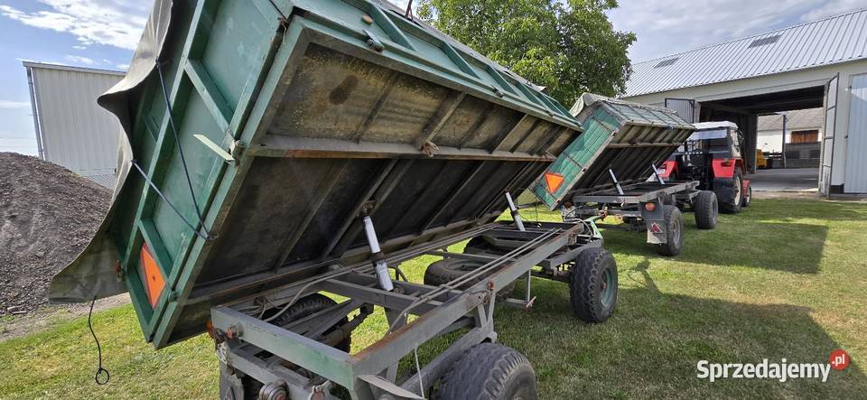 Przyczepa autosan wywrotka