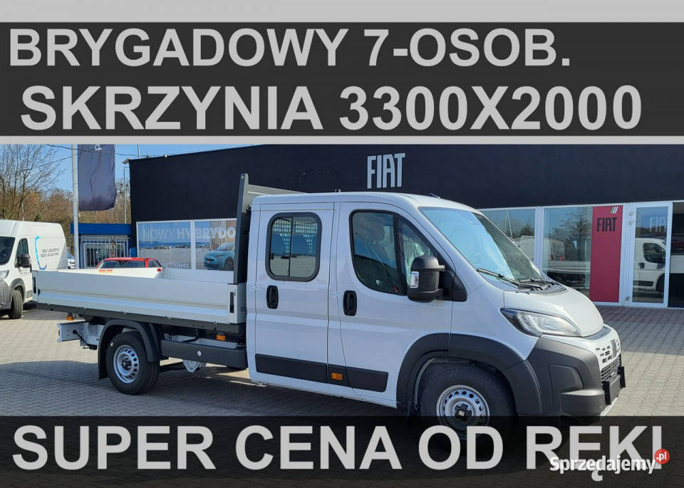 Fiat Ducato Skrzynia fabryczna 3300X2000 140 ABS zachodniopomorskie Szczecinek