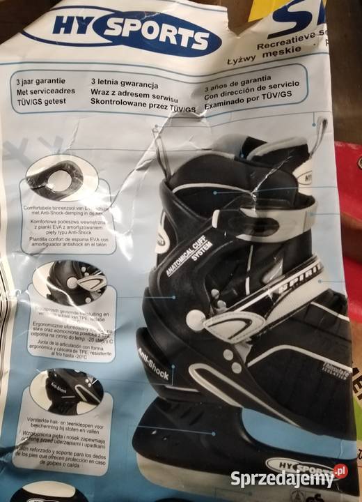 Nowe łyżwy męskie hokejówki 42 HY SPORTS TuVGS Bydgoszcz