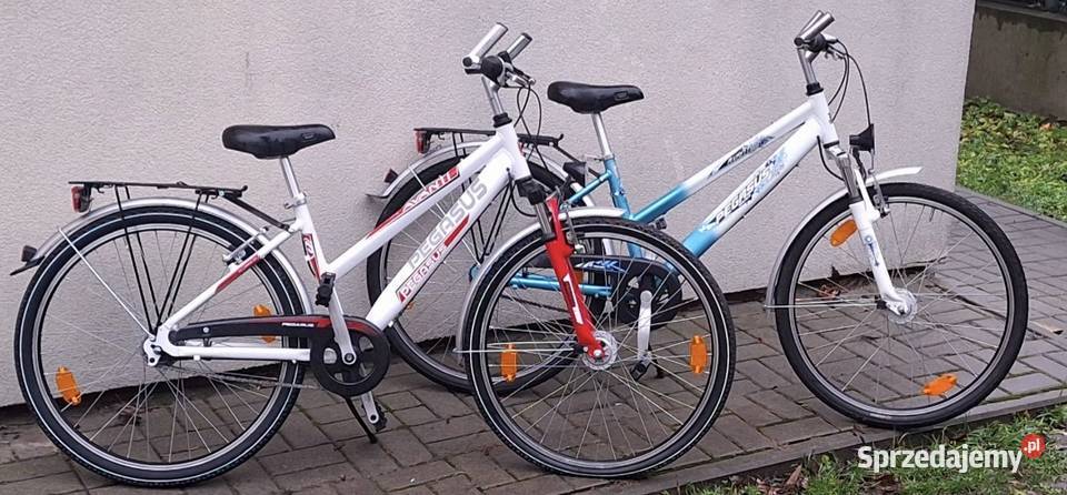 Komplet dwóch rowerów Pegasus Avanti możliwość Rowery