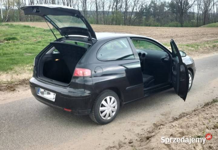 SEAT ibiza 14LPG czarny Kalisz