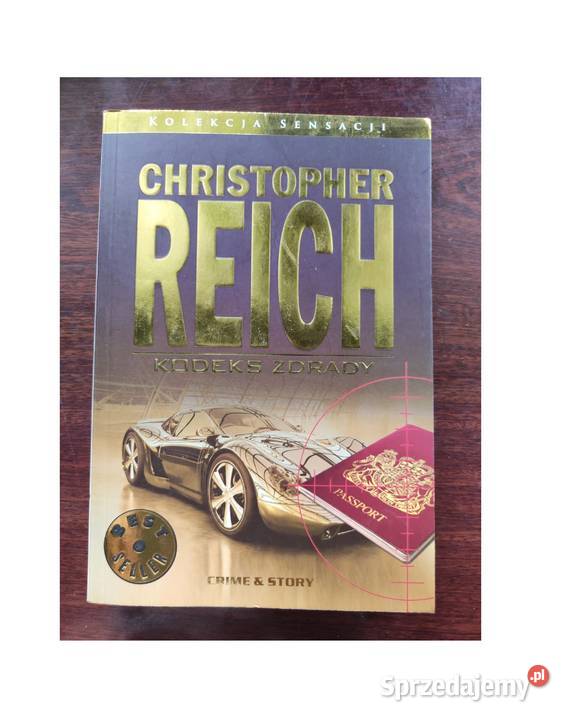 sensacyjny thriller Kodeks zdrady Christopher Kielce sprzedam