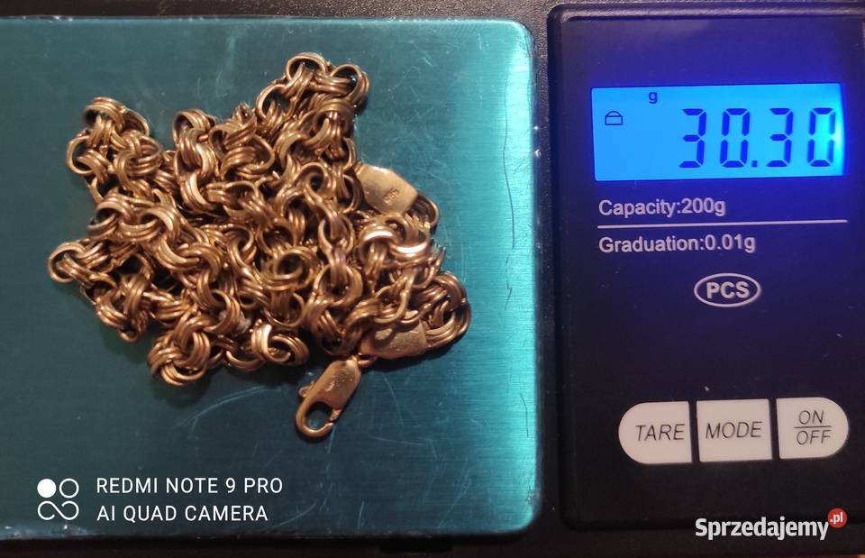 Złoty łańcuszek 585 14 K Kraków