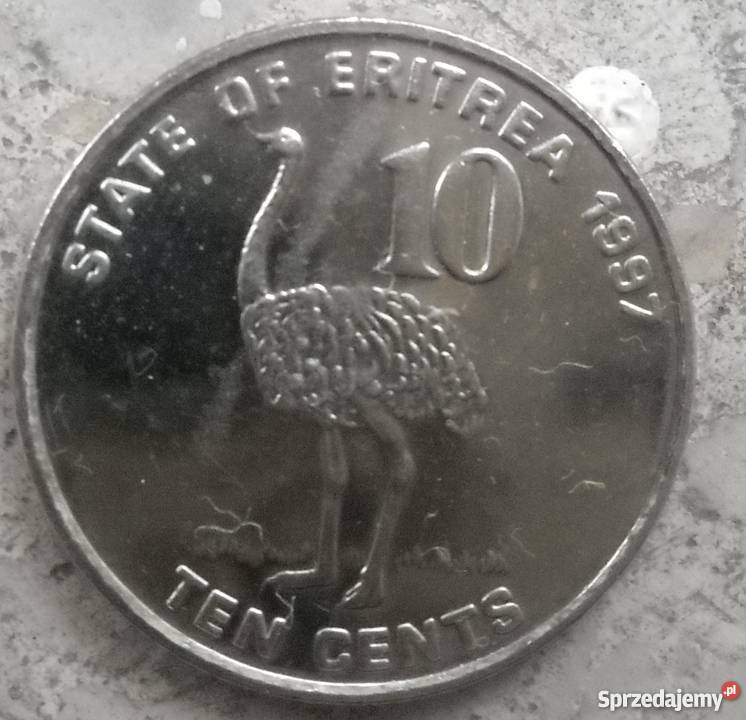 ERYTREA10 CENTS1997 r mazowieckie Legionowo