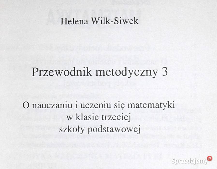 Matematyka 3 Helena WilkSiwek Chełm