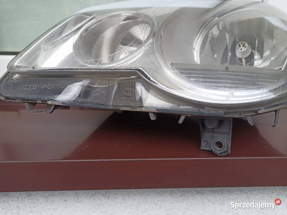 VW Polo 9N IV FL LIFT lampa przednia lewa Lampy przednie Sieradz
