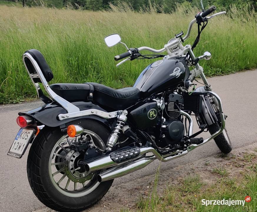 Zipp Raven Lux 125cc 4000km małopolskie Brzeszcze