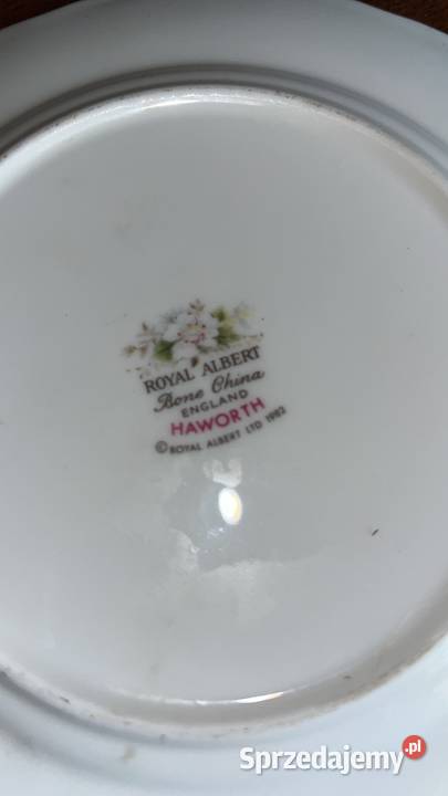 Talerzyk Royal Albert 1982 Haworth Kwitnąca Gdańsk