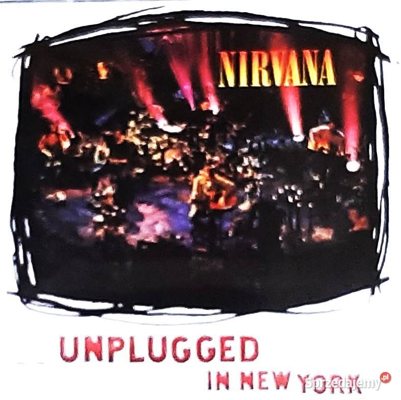 Album CD Zespołu NIRVANA MTV Unplugged In York Płyty i kasety mazowieckie Ostrów Mazowiecka sprzedam
