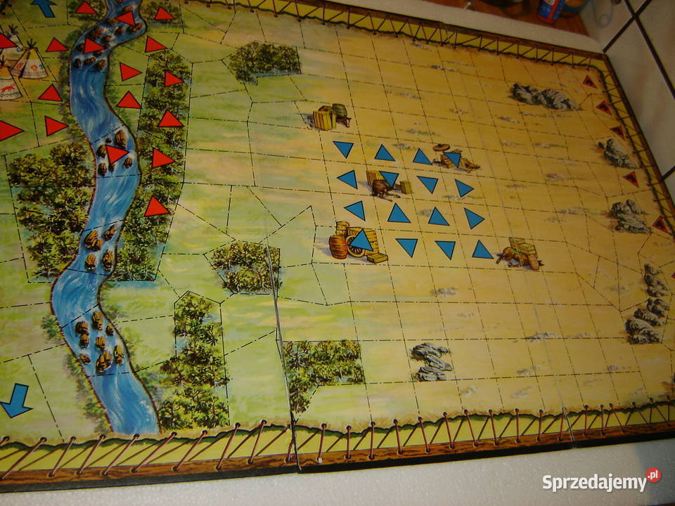 Bitwa Little Big Horn Waddingtons 1964 Pozostałe małopolskie Nowy Sącz