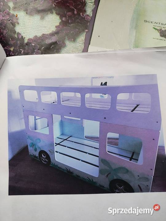 Łóżko piętrowe autobus Widawa