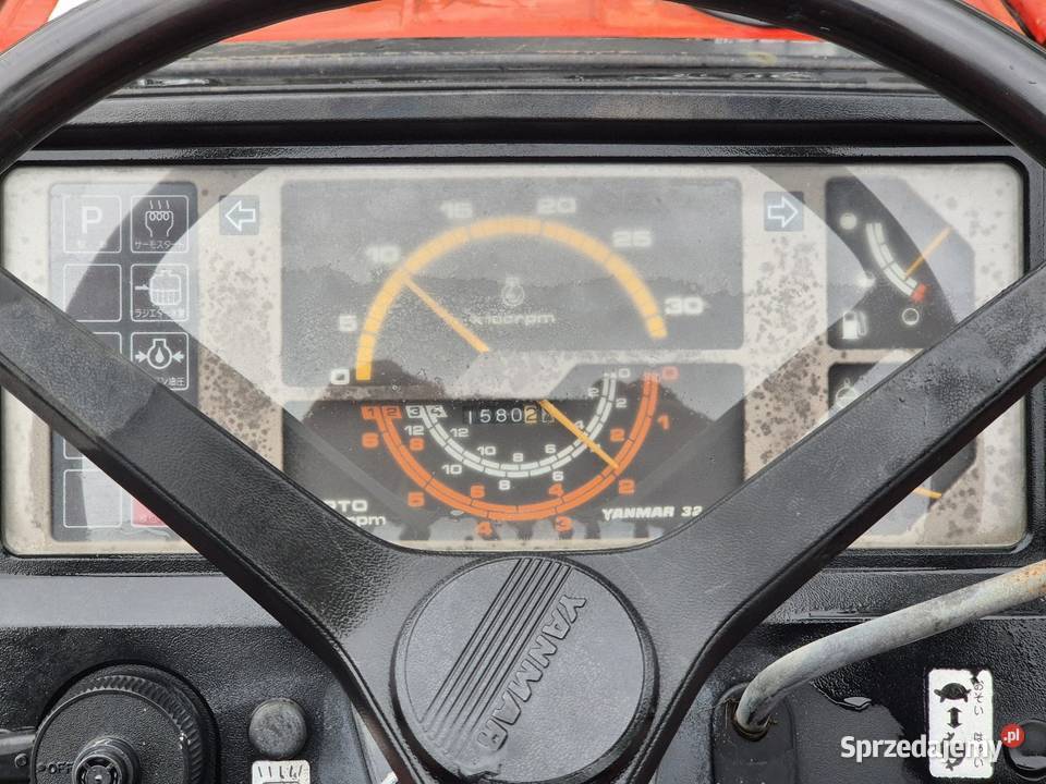 Traktorek traktor YANMAR FX32D 32 44 Wspomaganie Skrzynia biegów Automatyczna Małuszyn