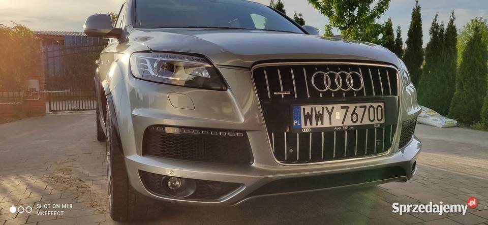 Audi Q7 42 TDI stan szyberdach Q7 Wyszków