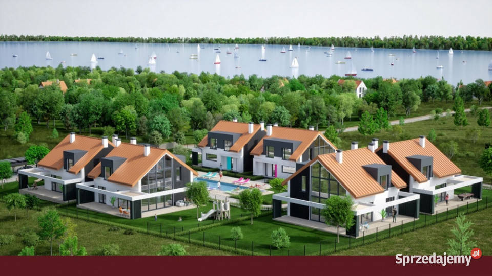 Enklawa Mazury luksusowe domy z basenem szlaku Mikołajki