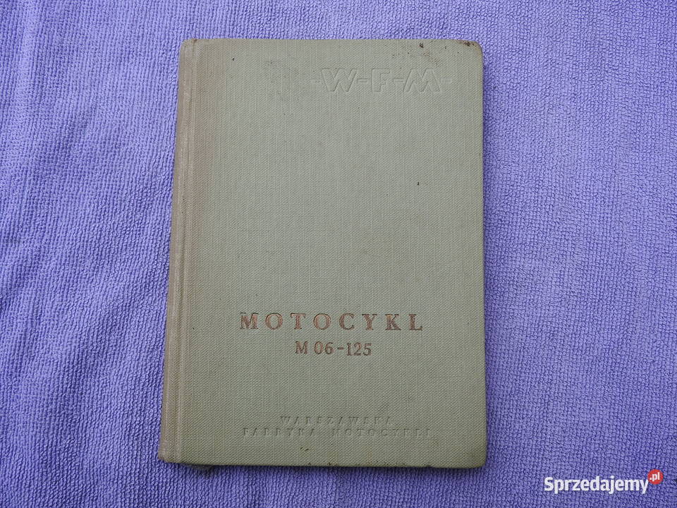 WFM 125 Instrukcja Obsługi i Napraw nie SHL WSK Pozostałe Warszawa