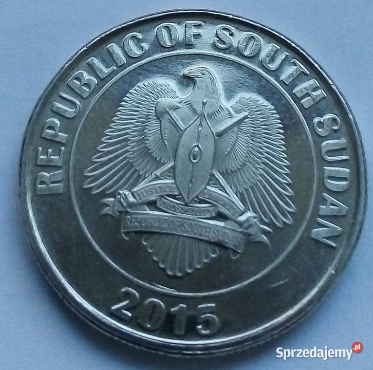 SUDAN POŁUDNIOWY50 PIASTERS2015 r Numizmatyka Legionowo sprzedam