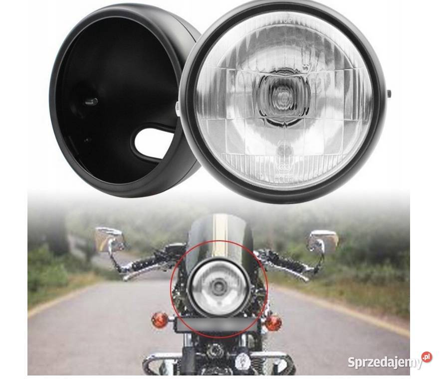 OBUDOWA LAMPY REFLEKTORA 575 CALA DO MOTOCYKLA Sosnowiec
