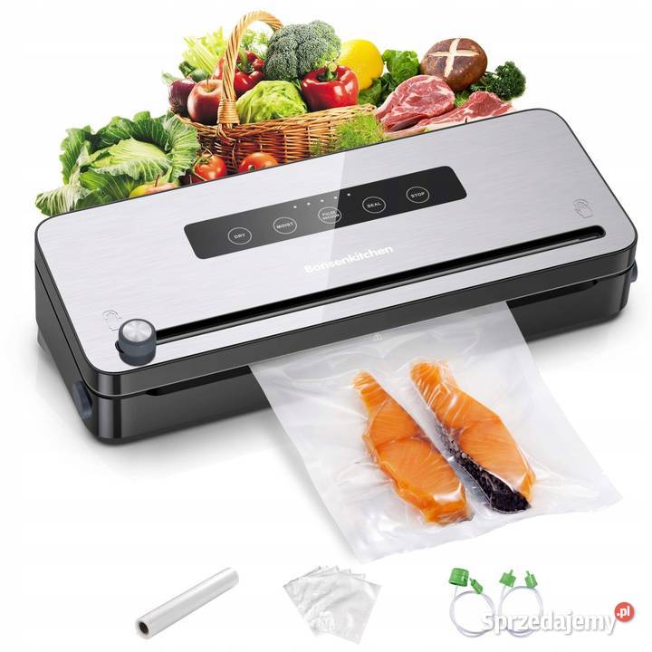 ZGRZEWARKA PRÓŻNIOWA DO ŻYWNOŚCI PAKOWARKA FOLIA Myszyniec