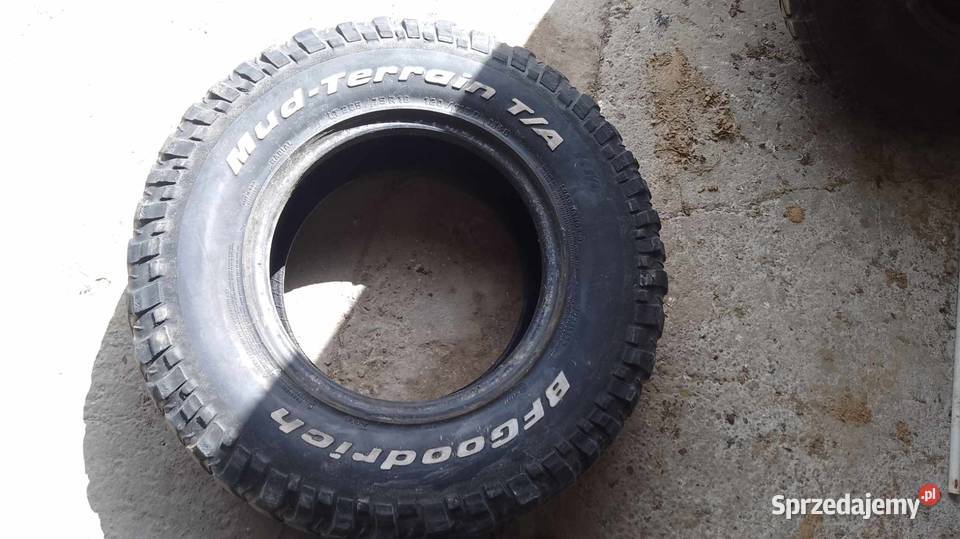 OPONY BFGOODRICH MUD TERRAIN LT 26575 R16 podkarpackie Sędziszów Małopolski