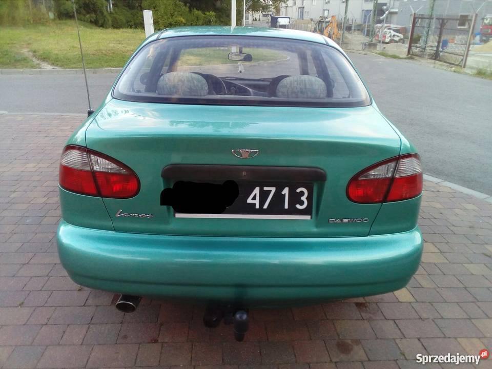 DAEWOO LANOS 15 8ZAWOROWY BENZYNA GAZ SEDAN światła przeciwmgielne Lanos lubelskie