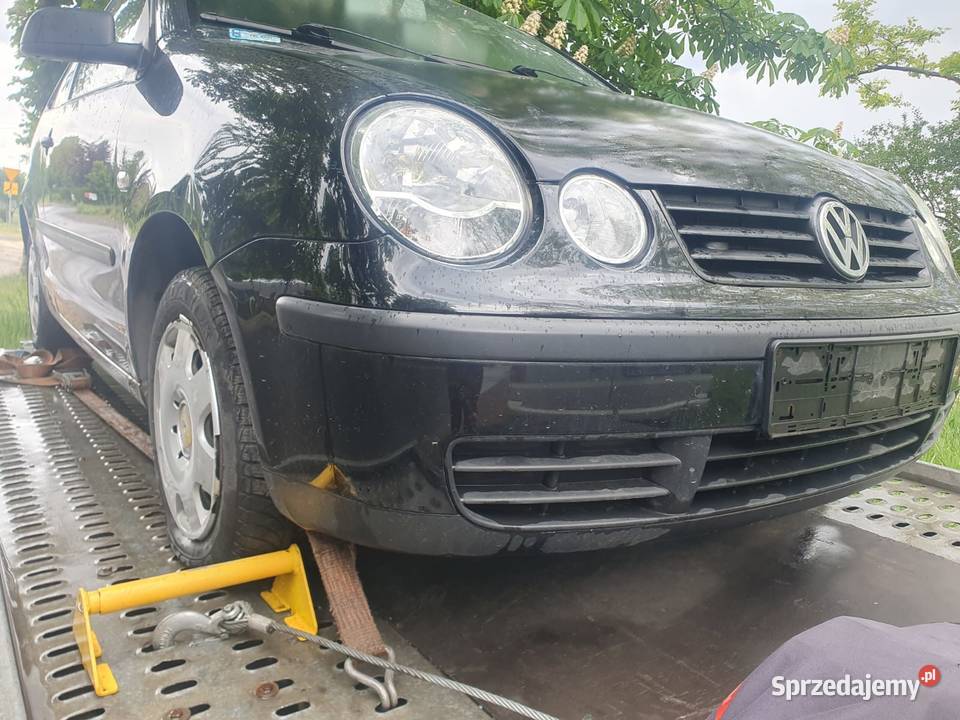 Maska przednia VW volkswagen POLO 9N 03r 3D 12 b Motoryzacja Nowa Sól