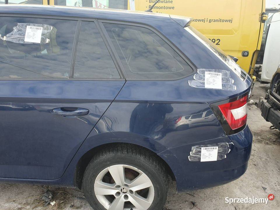 ĆWIARTKA BŁOTNIK LEWY TYŁ SKODA FABIA III KOMBI Lipno