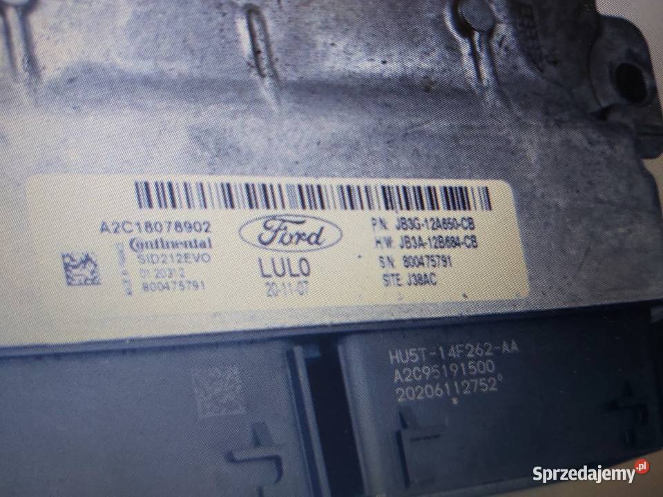 Komputer Sterownik Ford RANGER JB3A12A650CB mazowieckie