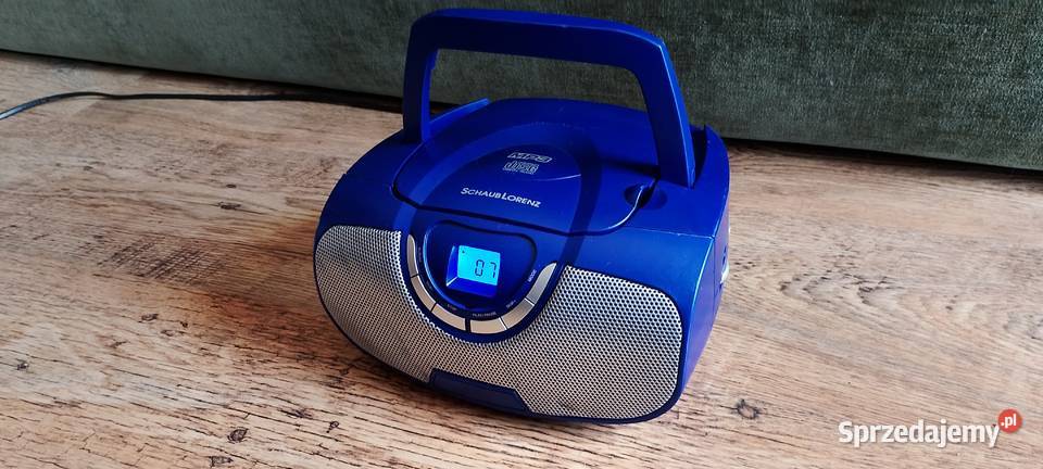 Boombox Schaub Lorenz BB 300C Odtwarzacz CD AUX Radioodtwarzacze Wąbrzeźno