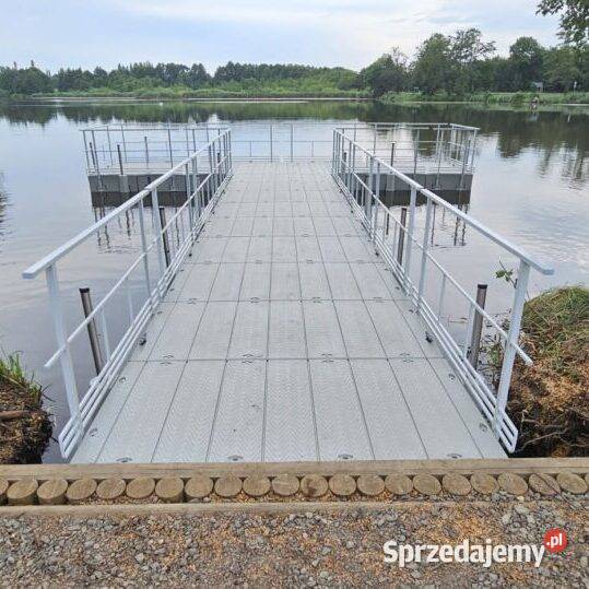 POMOST PŁYWAJĄCY MODUŁOWY Platforma pływająca Mikołajki