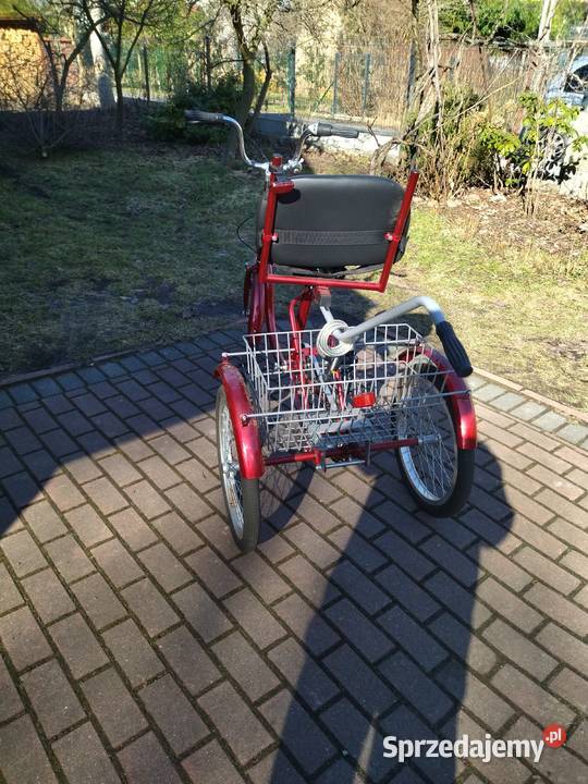 Rower trójkołowy rehabilitacyjny Tolek