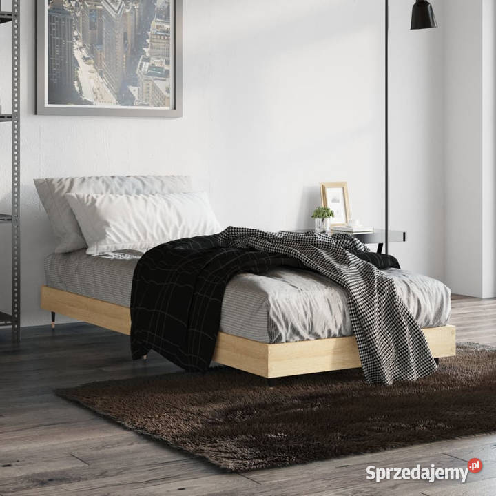 Łóżko bez materaca dąb sonoma 75x190 WM832208 Warszawa