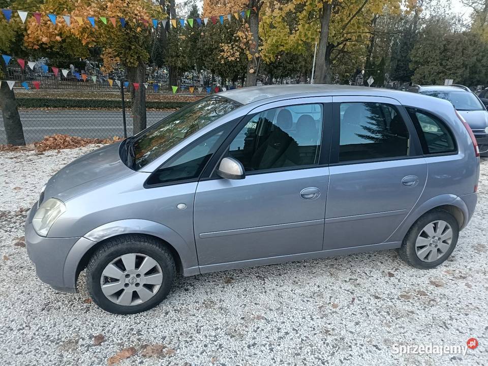 Opel Meriva 14 LPG z klimatyzacją 2004 ważne Meriva Samochody osobowe sprzedam
