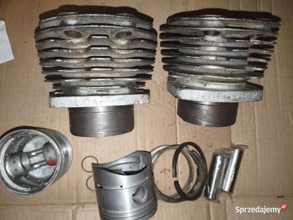 Cylindry szlifie z nowymi tłokami Ural M61 M62 Leszno sprzedam