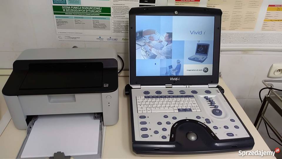 Echokardiograf Vivid I aparat ekg kozetki Gdynia sprzedam