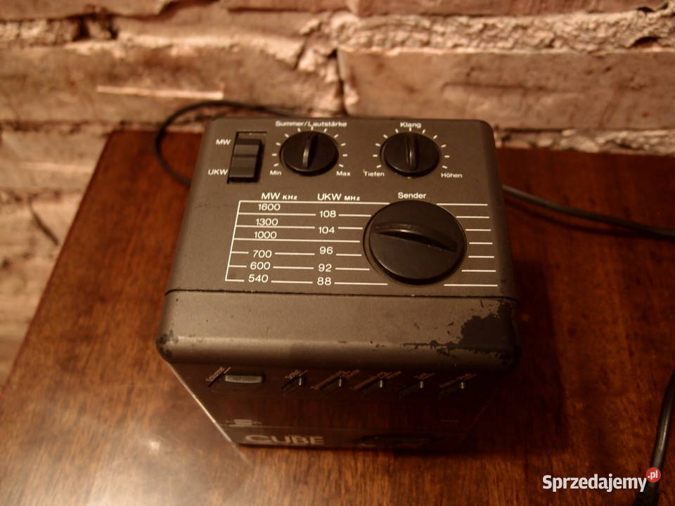 Radiobudzik CUBE niemieckiej firmy HCM Łódź