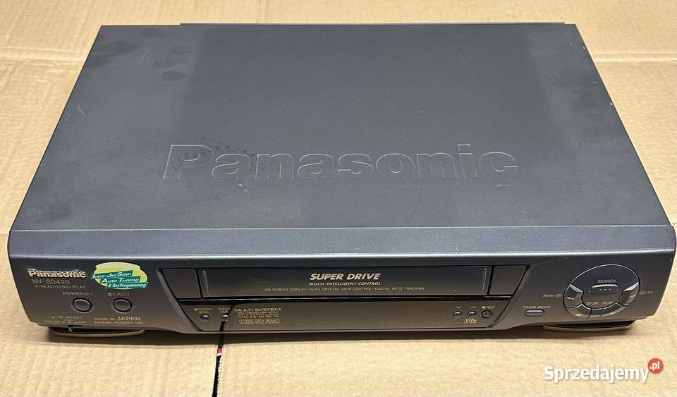 Wideomagnetofon na kasety PANASONIC