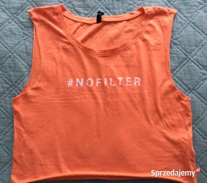 Koszulka na ramiączka CROP TOP sprzedam