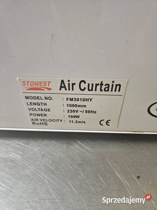 Kurtyna powietrzna STOWEST FM3010HY Pszczyna