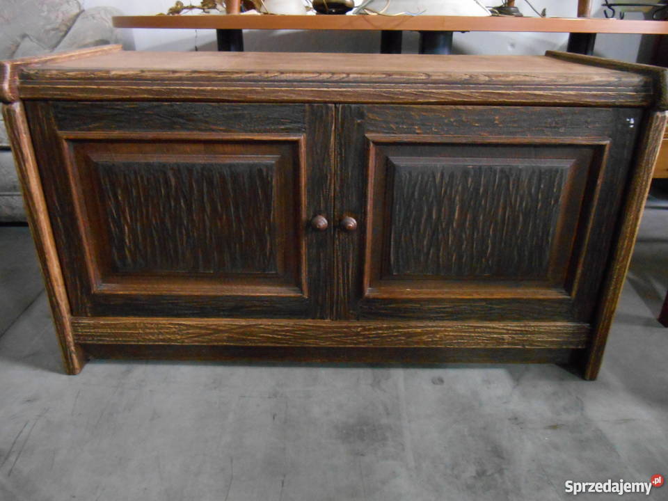 Komoda dębowa ciemna Zduńska Wola