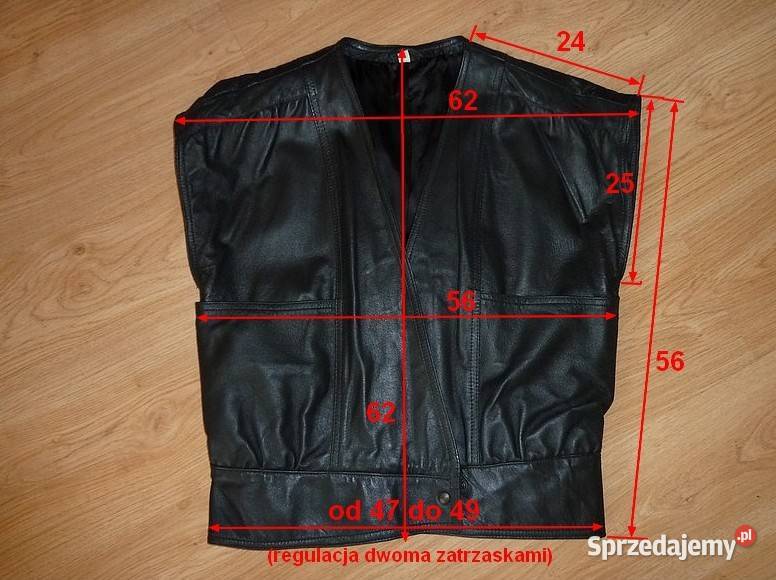 NOWA KamizelkaBezrękawnik Skóra Naturalna Skóra naturalna  Rzeszów sprzedam